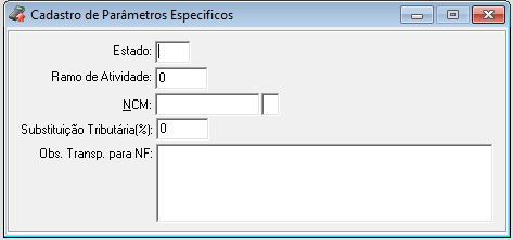 buscará primeiramente no cadastro do produto, não encontrando informação, buscará no cadastro da NCM. 2.25.