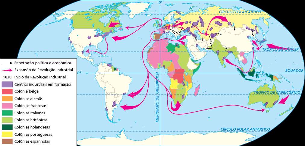 430 km Fonte: DEVOS, W.; GEIVERS, R. Atlas histórico universal.