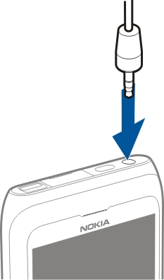 Como começar 15 A área da antena está realçada. Auricular Pode ligar um auricular compatível ou auscultadores compatíveis ao telemóvel.