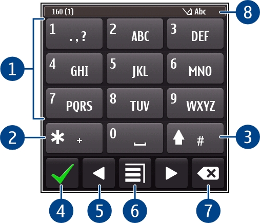 26 Utilização básica Desactivar o modo de introdução assistida de texto Seleccione > Opções de entrada > Desactivar previsão.