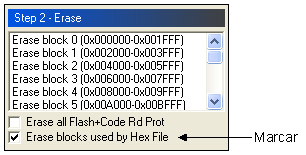Após a configuração da Starterkit NXP, execute o programa Flash Magic.