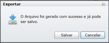 Na parte superior do Gerenciar há o filtro de pesquisa, para localizar os números de notas que já foram inutilizados no sistema e também para obter o arquivo XML