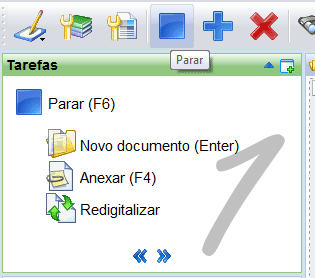 IRISPowerscan TM - Guia do Usuário Para digitalizar documentos: Insira os documentos no alimentador do scanner.