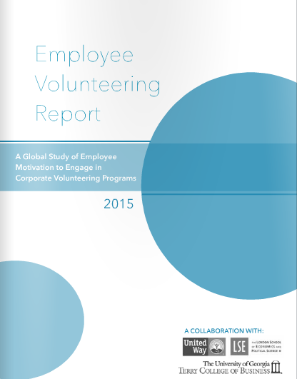 RELATÓRIO COMPLETO O relatório completo da pesquisa global sobre voluntariado corporativo realizada pela United Way, pode ser