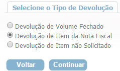 28 3.16 ) Se o de Devolução selecionado for de CAIXA ABERTA 3.