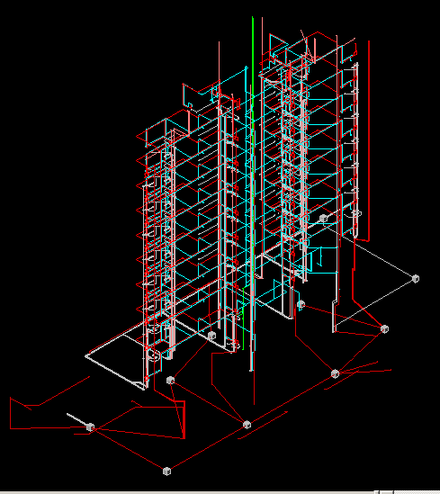 PLANTA BAIXA Modelo 3D da Estrutura