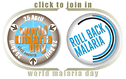 Dia Mundial da Malária 25 de abril