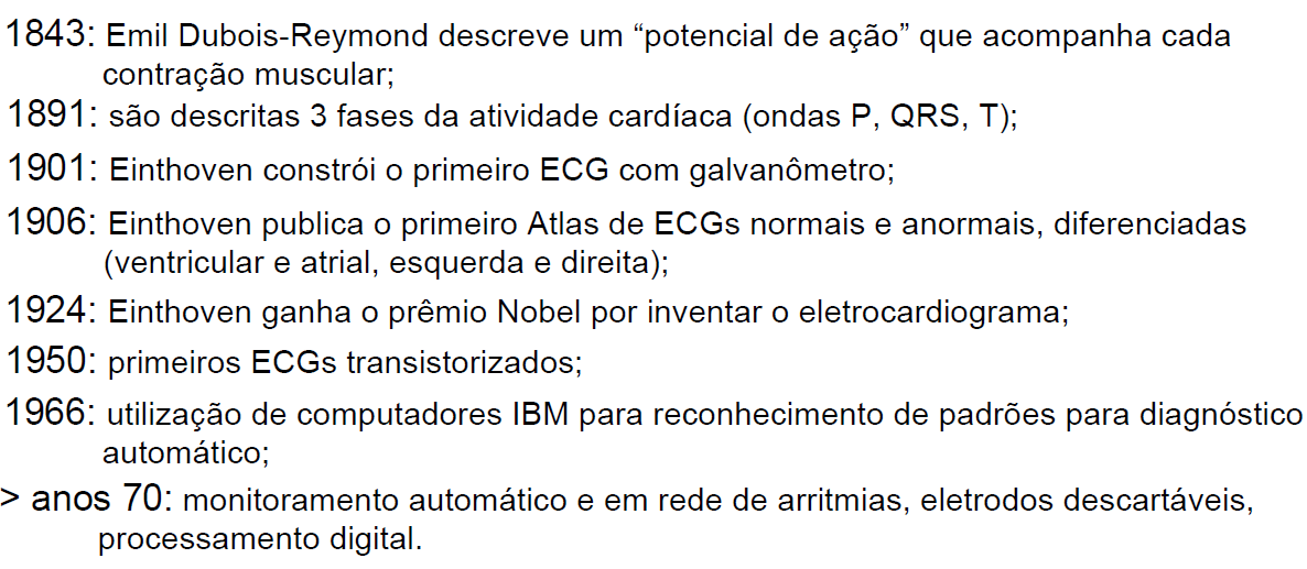 Eletrocardiografia (ECG) -