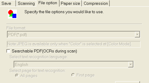 Ao terminar a digitalização dos AR's, você pode colocar o escâner na configuração anterior (padrão para o recebimento de petições).