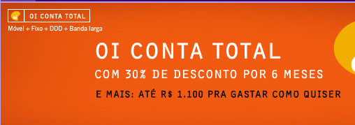 Foco: Varejo Baixo e Médio Valor Foco: Varejo Alto Valor Oi TV Oi Conta Total (com ou s/