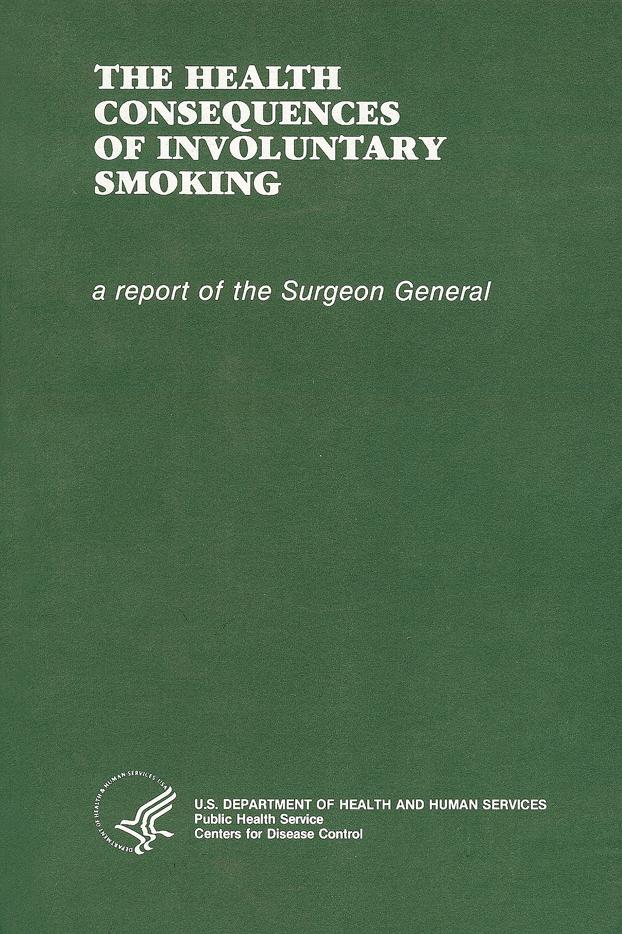 Tabagismo passivo e câncer de pulmão: 1986 Fumo involuntário causa doenças, incluindo câncer