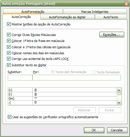 Idioma (Menu Ferramentas) Apresenta as seguintes opções: a) Definir o idioma: Atribui o idioma do selecionado em um arquivo que contém mais de um idioma.