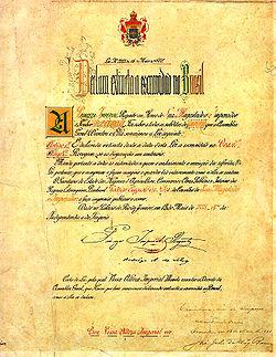 (1850) Lei do Ventre Livre (1871)