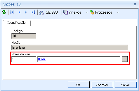 Conforme abaixo: 6) Validação da base de dados O menu Validação da base de dados, está disponível nas versões 11.82 e superiores.