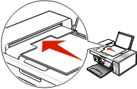 Colocar documentos originais no Alimentador automático de documentos É possível colocar até 15 folhas de um documento original no Alimentador automático de documentos (ADF) para digitalização, cópia