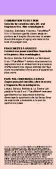 da pele e elimina impurezas; - Contem fenoxetanol, um poderoso conservante, que além de aumentar o prazo de validade, é um bactericida.