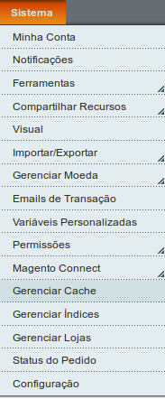 servidor HTTP, para evitar problemas na execução do módulo. Recomenda-se que sejam aplicadas aos arquivos do módulo as permissões designadas para os demais arquivos do Magento.