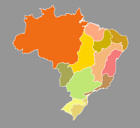 Regiões Hidrográficas Brasileiras Amazônica Tocantins-Araguaia Atlântico NE Ocidental Parnaíba Atlântico NE Oriental São Francisco Atlântico Leste Atlântico Sudeste Costeira Sul Uruguai Paraná