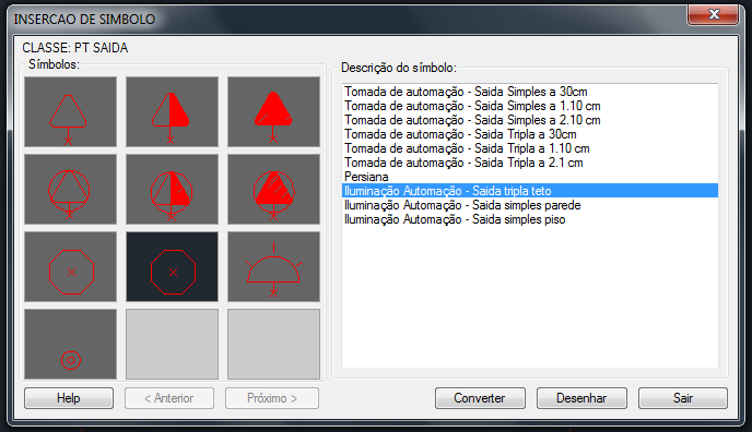 Inserir Pontos de Saída 1º - Para selecionar um ponto de saída no módulo de automação, vá ao menu Automação. Selecione a opção Pontos de Saída.