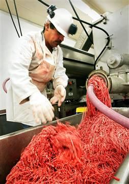 11 trituração (hamburgers, ) associada a aquecimento do produto devido à fricção pode ser prejudicial, ao desnaturar proteínas arrefecimento necessário (congelação, gelo seco) homogeneização usada