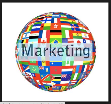 BENEFÍCIOS do marketing global A estratégia de marketing global pode atingir uma ou mais de quatro categorias de BENEFÍCIOS potenciais de globalização: Redução de custos A redução de custos é