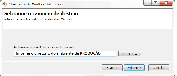 IMPORTANTE: as rotinas que tiverem apresentado inconsistência durante o processo de validação (passo 2) devem ser transferidas (coladas) para o ambiente de produção.