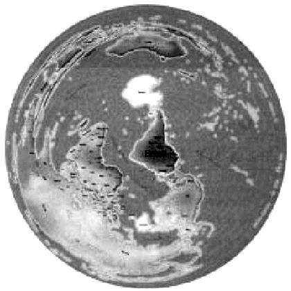 a) os sistemas de coordenadas foram criados para a localização de um ponto na superfície terrestre e não no globo.