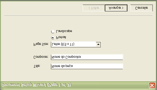 1) Abra o programa Finale NotePad 2006 clicando sobre o atalho no desktop do seu computador.