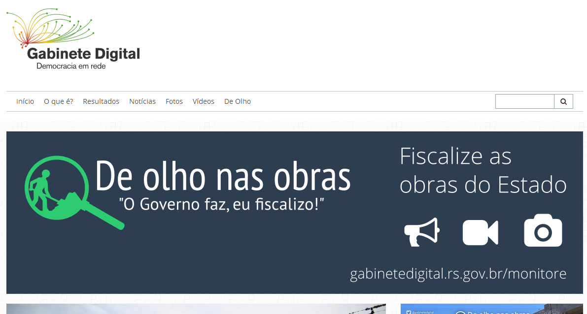 4.1.3- Gabinete Digital de Caruaru O município pernambucano incorporou novas ferramentas online de participação no primeiro semestre de 2013 4.
