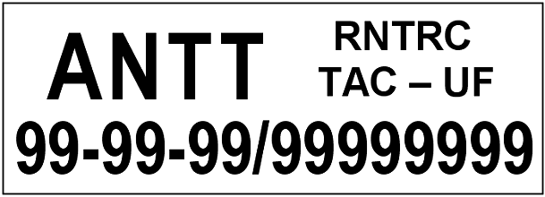 Resolução ANTT nº 1.737/06, de 21/11/2006 Nota: Modelo antigo, não pode ser aceito.