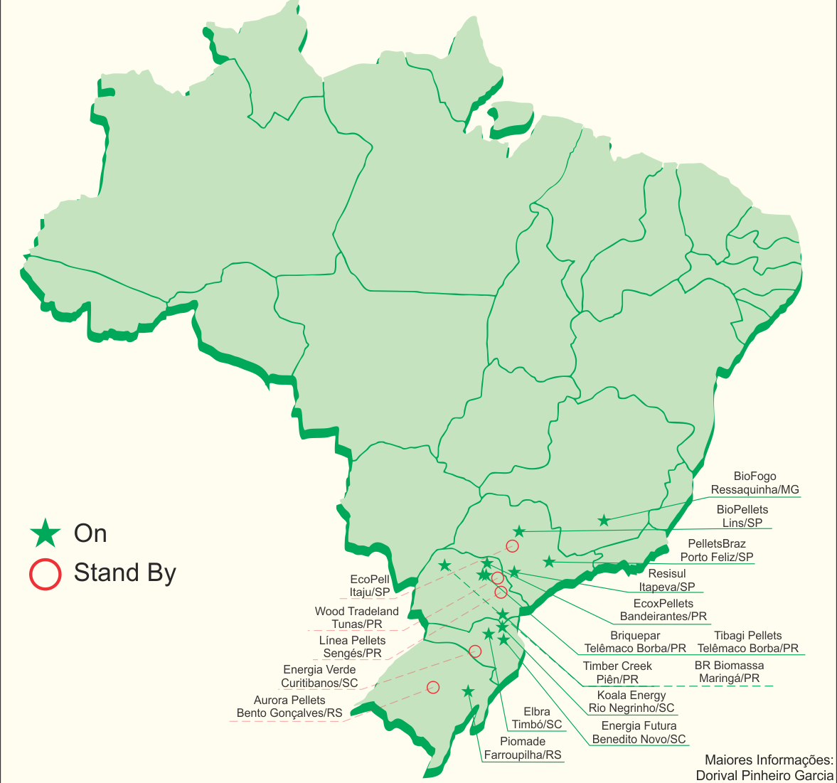 3 CARACTERIZAÇÃO DE FLORESTAS PLANTADAS E SEGMENTOS CONSUMIDORES NO BRASIL MERCADO CONSUMIDOR DE BIOMASSA FLORESTAL Tendências e Perspectivas Localização de Produtores de Pellets no Brasil