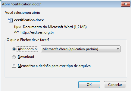 17. Para emitir e fazer download o certificado de conclusão do curso online clique no link Você pode baixar seu diploma aqui (1) ou Acesse