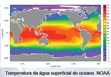 alterações globais no mar As alterações globais no oceano tem sido alvo de alguns estudos, não tantos como nos ecossistemas