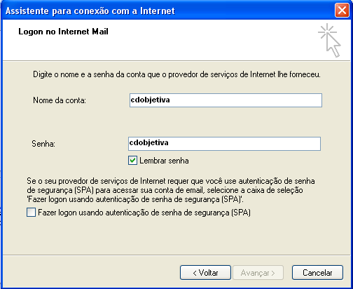 Caso você não tenha em suas mãos estas informações, ligue para o telefone do suporte de seu provedor. Geralmente o servidor para receber correio eletrônico costuma ser pop.nome do provedor.com.br.