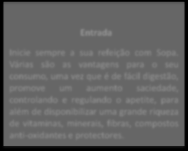 Várias são as vantagens para o seu consumo, uma vez que é de fácil digestão, promove um aumento saciedade, controlando e regulando o apetite, para além de disponibilizar uma grande riqueza de