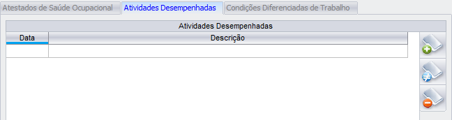 Sub-Guia Avisos Prévios: Na guia AVISOS PRÉVIOS estarão presentes os avisos e motivos dos avisos prévios do empregado, Estes avisos devem ser inclusos nesta tela antes da emissão do relatório