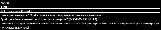 abaixo: Enviar formulário de inscrição para o endereço eletrônico: elaine.costa@hc.fm.usp.br com o título: INSCRIÇÃO BOLSISTA ESTAÇÃO SÃO PAULO.