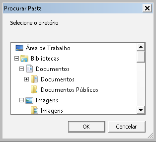 2. Clique em Salvar todas as configurações do usuário; Selecione o diretório em que deseja salvar 3. Em Salvar/Abrir Config.