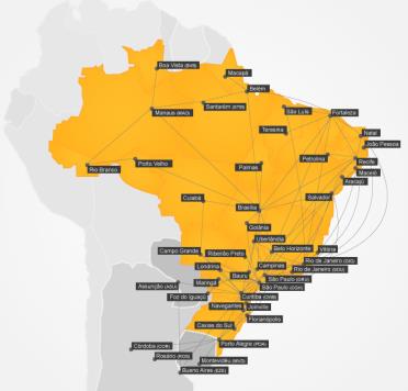 Carga Nacional A maior parte