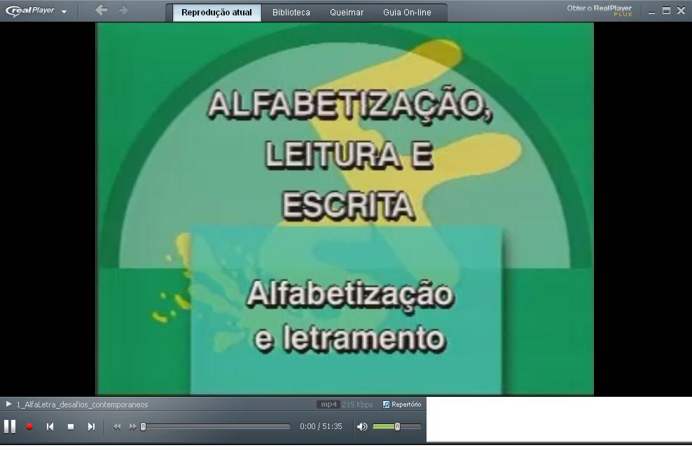 Vídeo 1 Alfabetização e letramento: os desafios contemporâneos (Alfabetização, leitura e escrita) TV Escola - Salto para o Futuro