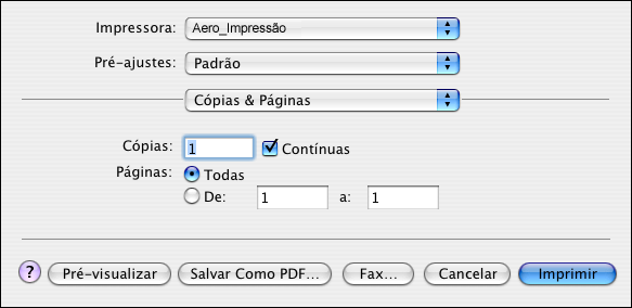 OPÇÕES DE IMPRESSÃO COLORWISE 30 Configuração de opções de impressão no driver de impressora O driver de impressora grava um arquivo PostScript que contém as instruções geradas pelo aplicativo e as