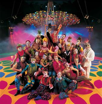Para aplicarmos o modelo na prática De 1990 a 2000, o Cirque expandiu rapidamente, passando de um show com 73 artistas em 1984, para mais