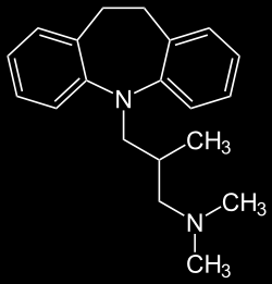 2.1.2. Antidepressivos Tricíclicos Os antidepressivos tricíclicos (ADT) são assim denominados devido ao núcleo característico com três anéis (Amitriptilina, Clomipramina, Imipramina, Nortriptilina,