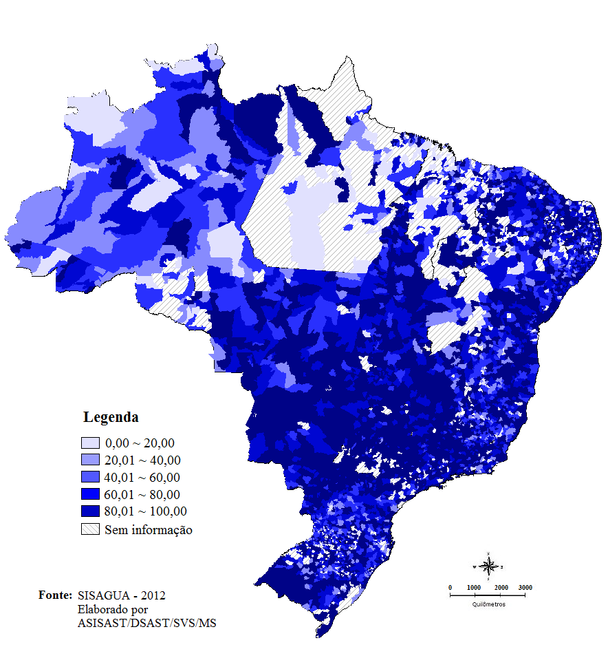 COBERTURA POPULACIONAL DE SISTEMA DE ABASTECIMENTO DE