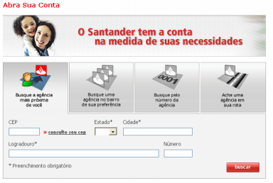 Abra sua conta No Santander você tem solidez, confiança e a credibilidade de uma instituição que possui mais de 150 anos de história, atendimento diferenciado e soluções financeiras para seu