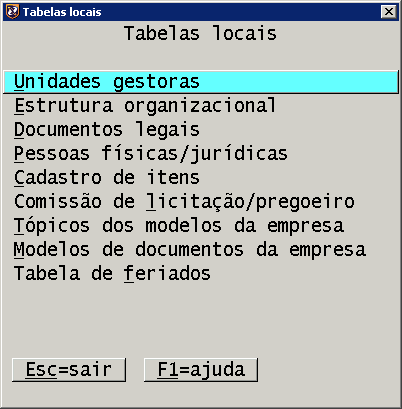 PAG:2 MÓDULO DE LICITAÇÃO E COMPRAS OBJETIVO: Controlar a documentação dos processos licitatórios dentro da prefeitura, desde o pedido de compras e cotação de preços até a fase final do processo,