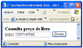 Envio de dados com Formulários Vários elementos HTML servem para entrada de dados e são usados dentro de formulários.