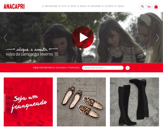 Projeto OMNI - Anacapri Go-live da Anacapri em Março/15 acelerou ganho de awareness da marca Experiência de compra alinhada com proposta da marca