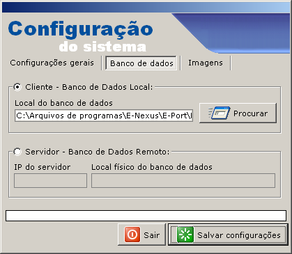 Configurações Através das configurações, você pode adequar seu sistema de acordo com as solicitações da sua portaria.