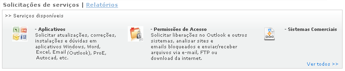 O administrador do Qualitor poderá publicar algumas mensagens ou avisos, que poderão ser exibidos no web usuário final, da seguinte forma: Clicando nos botões de seta, visíveis na imagem acima, é